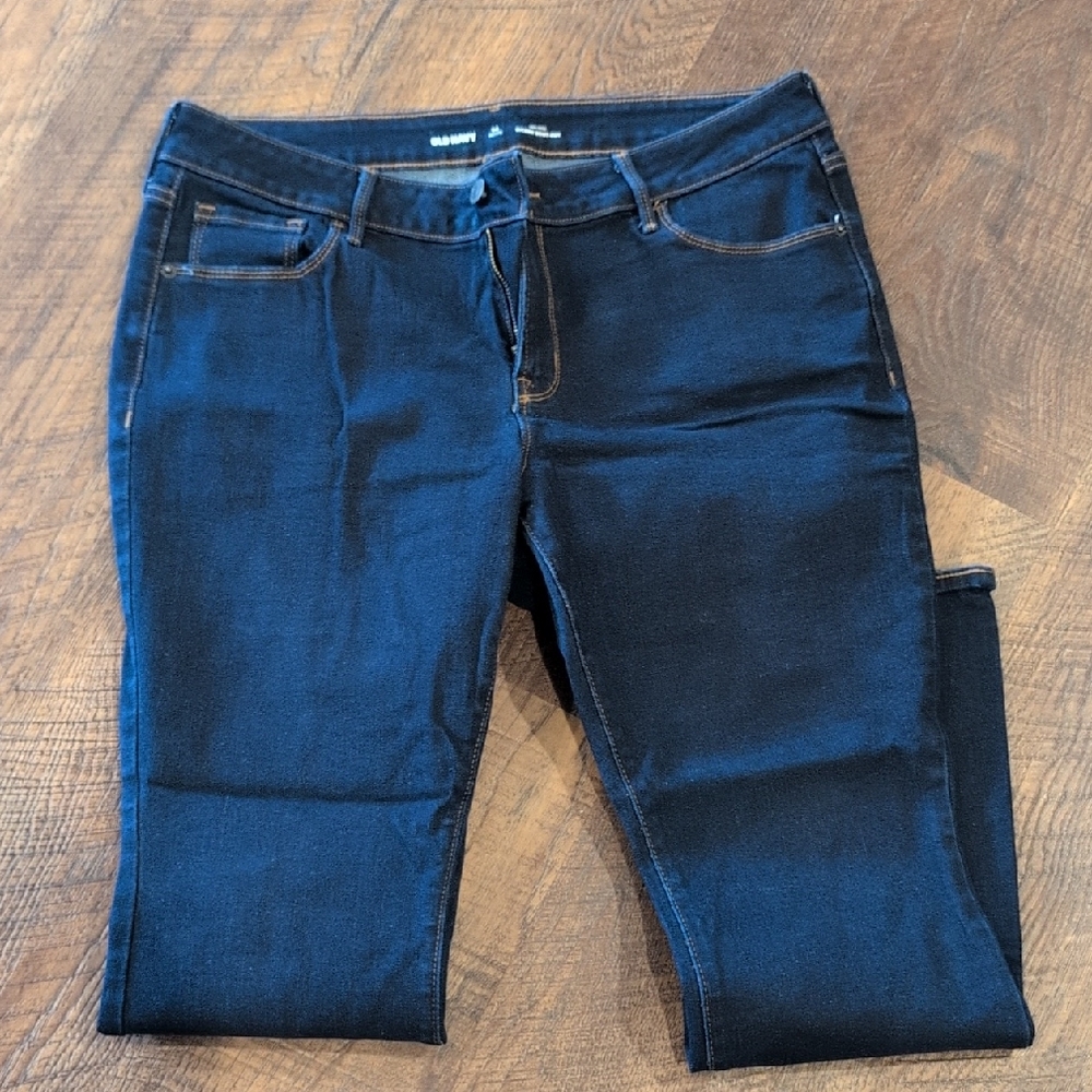 Old Navy Women's Deep Indigo Skinny Jeans